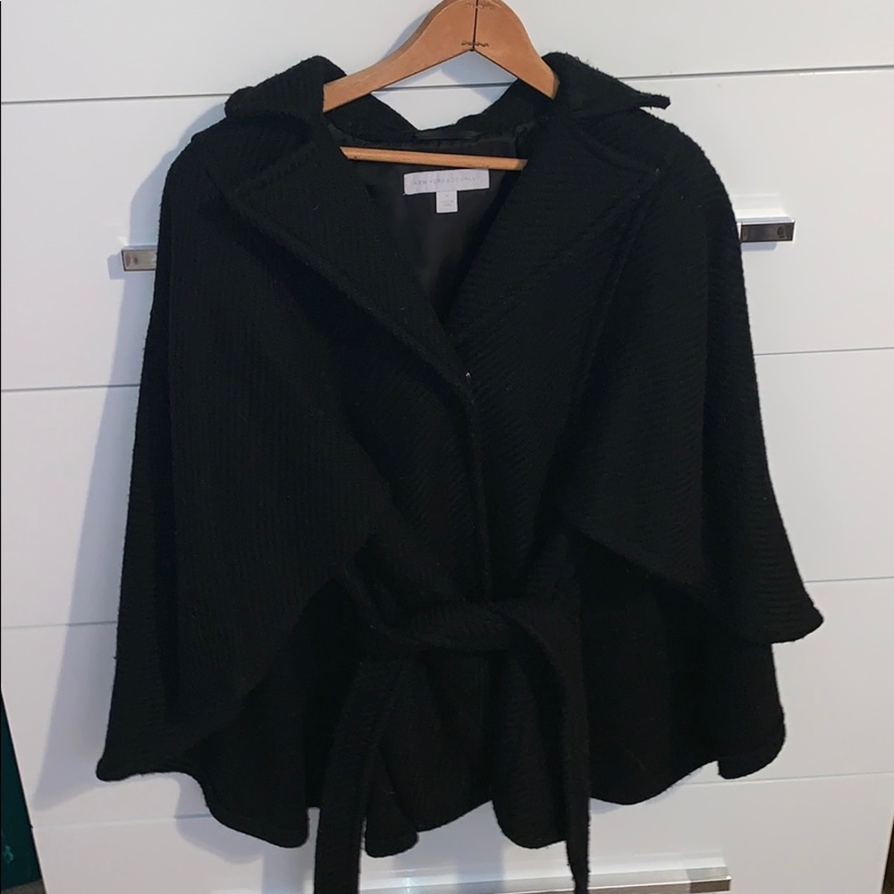 Wool cape
